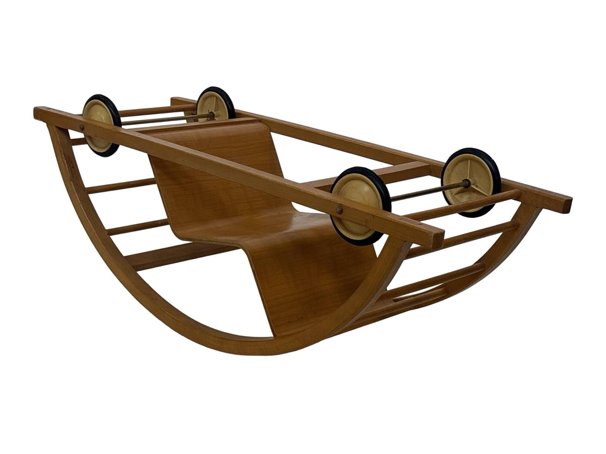 Schaukelwagen by Hans Brockhage & Erwin Andra for Siegfried Lenz, 1955