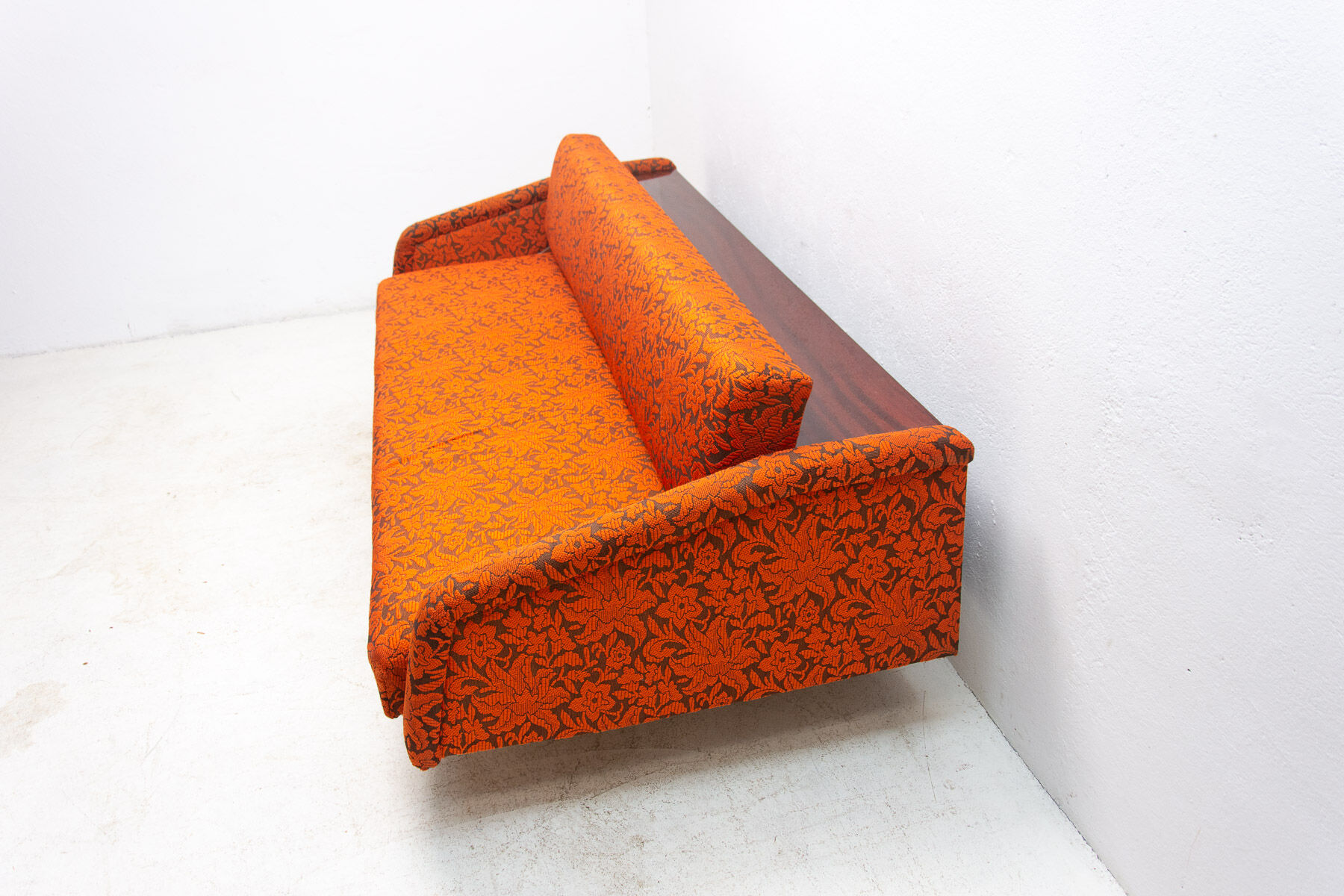 Canapé-lit pliant du milieu du siècle, années 1960, Tchécoslovaquie