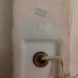 Porcelain wall light