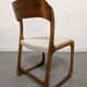 Set of 6 Baumann sleigh chairs from the 60s/70s