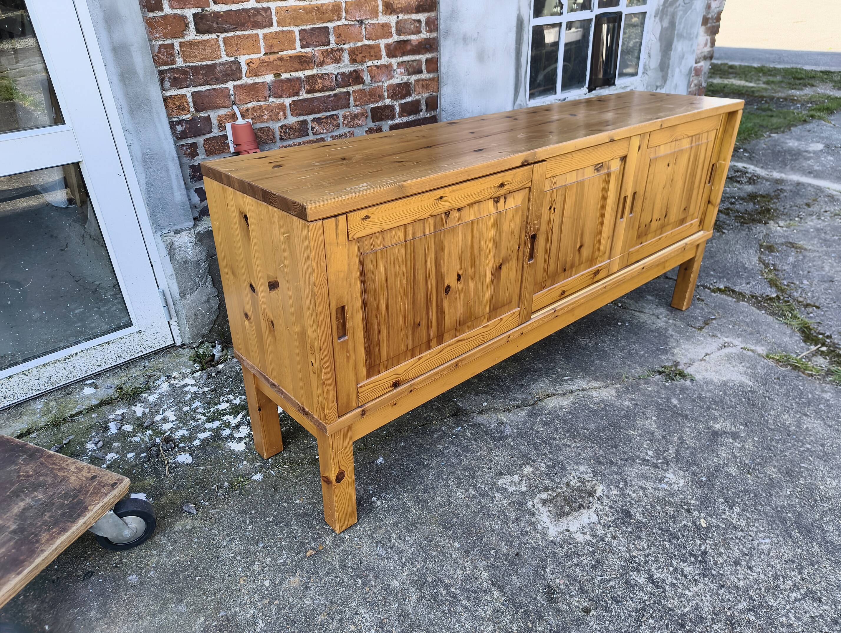 danish sideboard in pine from the 70s