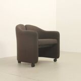 Set of four PS142 armchairs by Eugenio Gerli for Tecno, Italy, 1966.