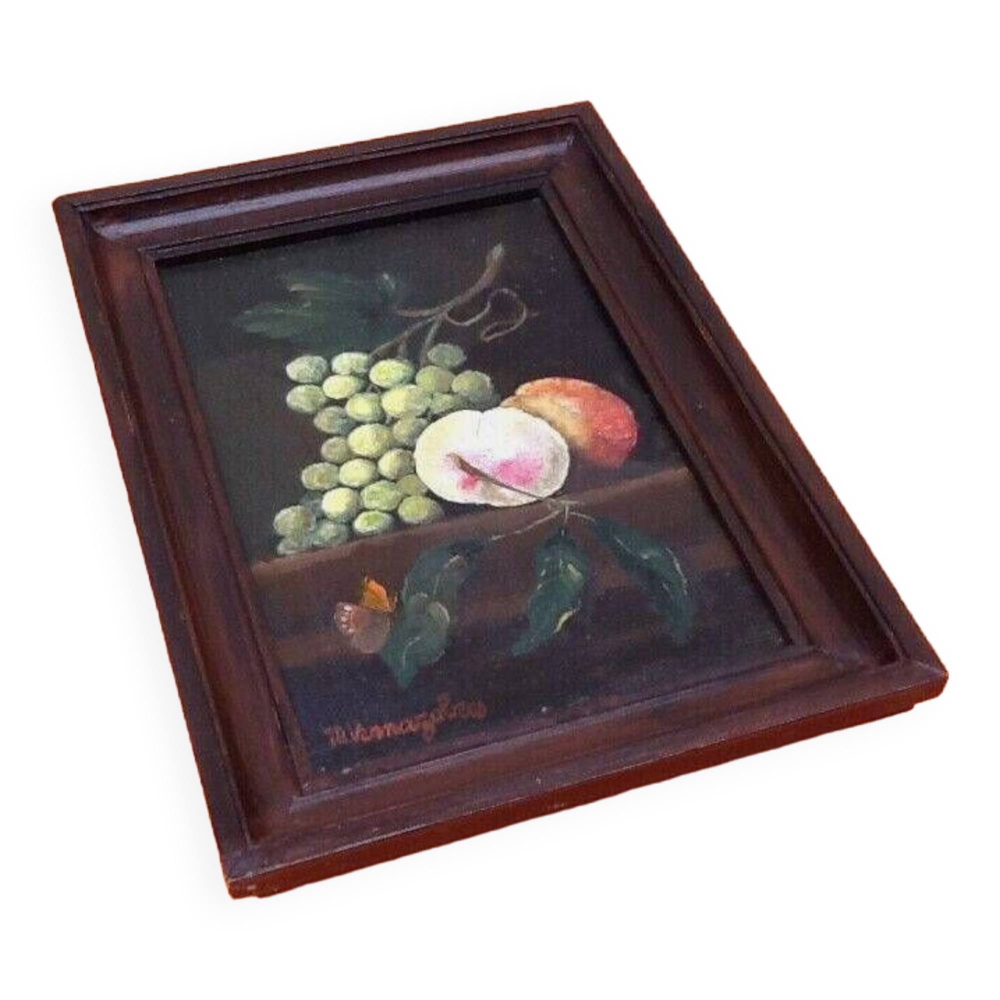 Painting Oil on canvas “still life with fruits”