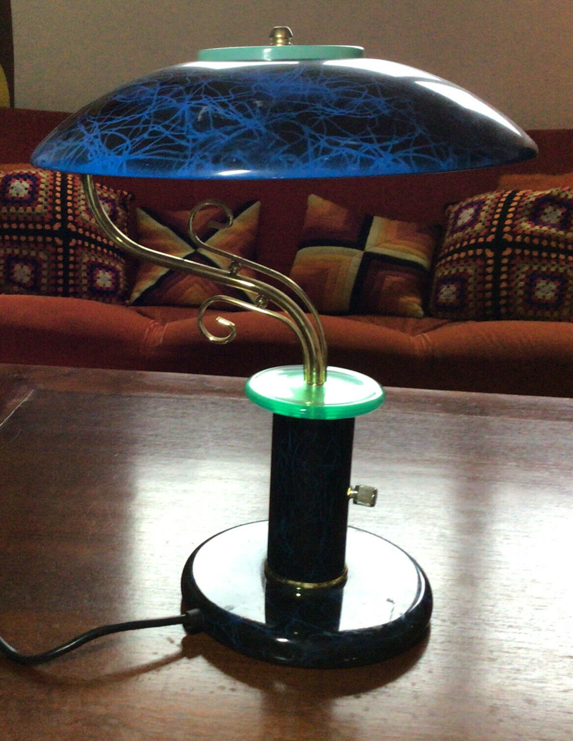 Vintage mushroom lamp to lay office 80 Asibel Halogene dimmer