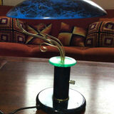 Vintage mushroom lamp to lay office 80 Asibel Halogene dimmer