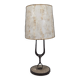 Lampe brutaliste art populaire en fer forgé