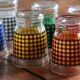 Set of 6 antique glasses
