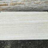Travertine coffee table