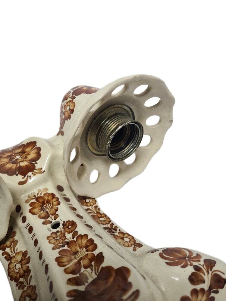 2-armed wall lamp from Włocławek, Poland, 1970s