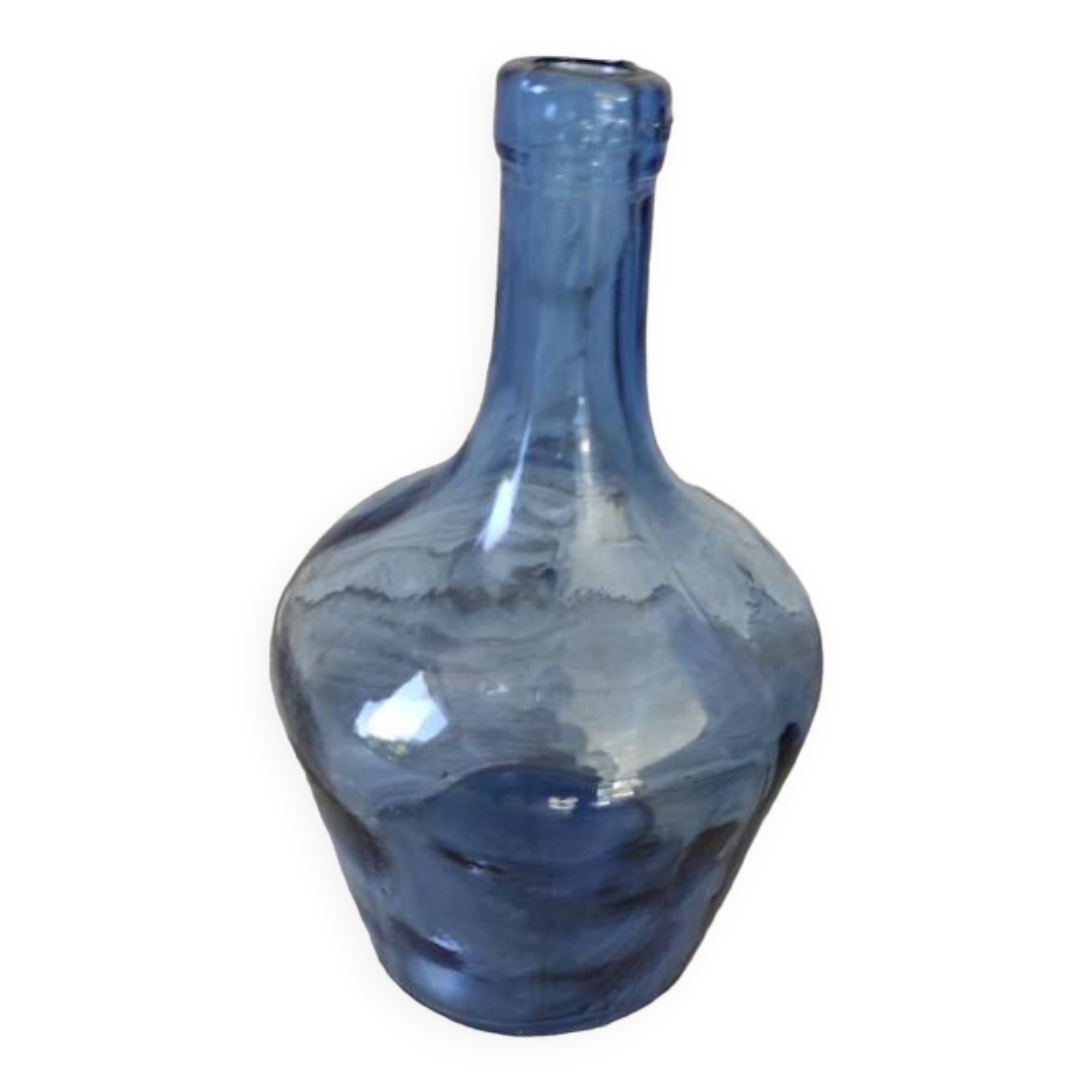 Demijohn j albinana transparent blue