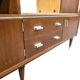 vintage XL wooden armoire / midboard / wall unit