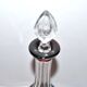 Saint-Louis Bristol Joseph overlay red crystal decanter and 6 liqueur glasses
