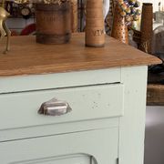 Buffet parisien vert amande vintage 