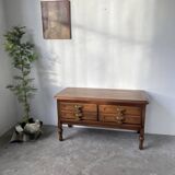 Guillerme and Chambron oak chest of drawers