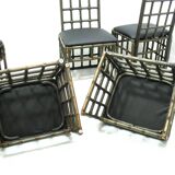 Chaises en rotin, 1970