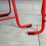 2 folding chairs with stand Gastone Rinaldi for Thema