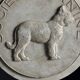 Plaster plaque "societe canine"