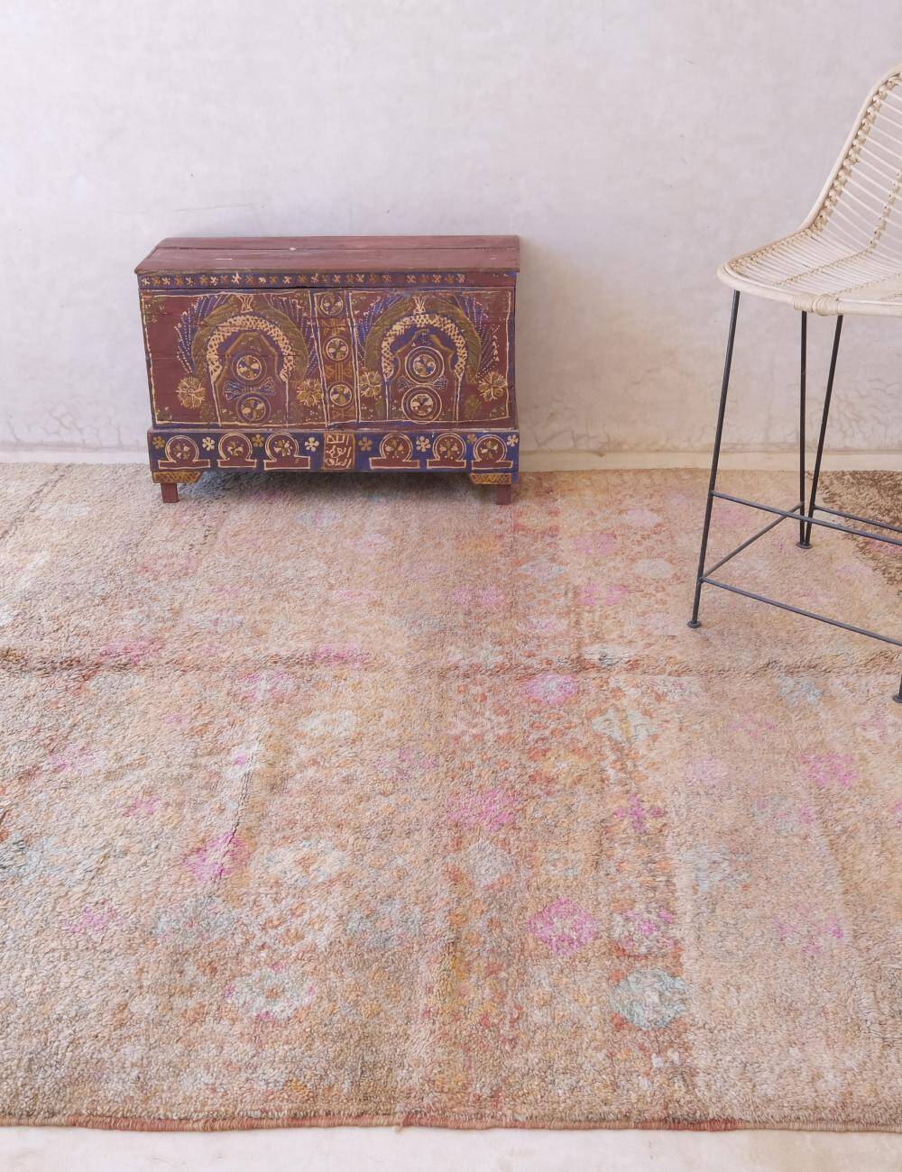 Vintage Berber Rug Zemmour - 270 x 191 cm