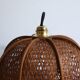 Suspension fleur en cannage