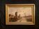 Tableau impressionniste signé - Huile sur toile, École normande 1930