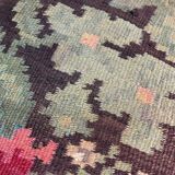 Vintage turkish kilim cushion cover 40x40cm