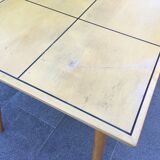 Table salle à manger Hans Bellmann & Horgen Glarus années 1950