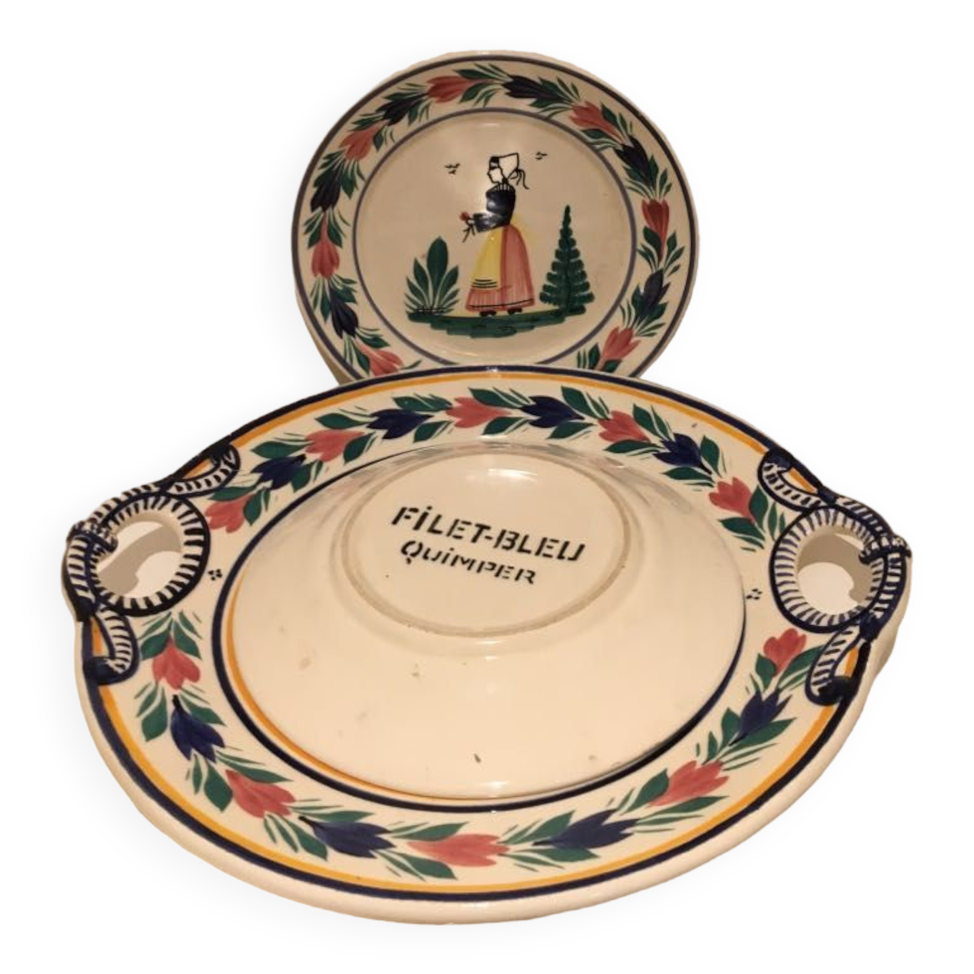 Quimper vintage plates