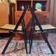Folding cane chairs
