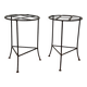 Wrought iron stool