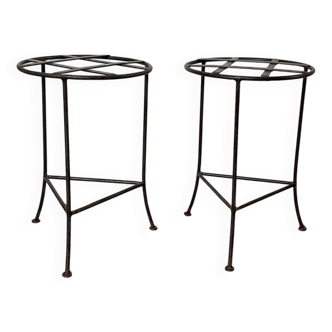 Wrought iron stool