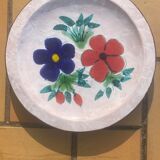 2 plates signed Le Brescon Vallauris