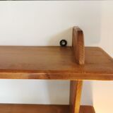 Pine wall shelf from the 70s