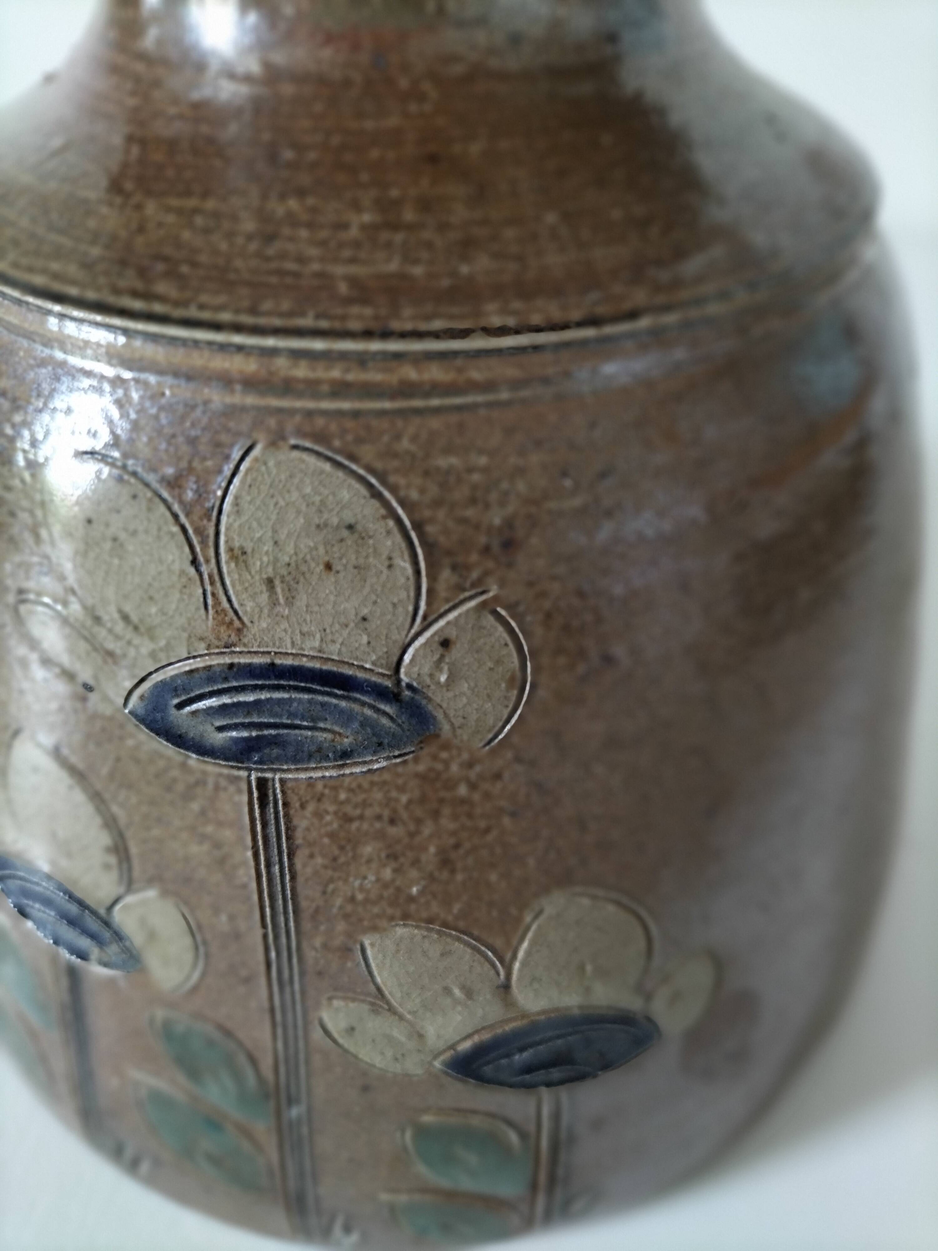 Vase en grès fait main – Poterie des Mottes