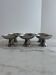 Set de 6 coupes à dessert sur pied en inox