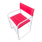 Vintage red folding chair
