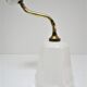 Art Deco porcelain opaline brass 30s