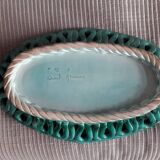 Vintage ceramic dish from Monaco signed Cérart