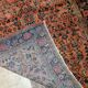 Handmade antique Persian Sarouk rug 3.1' x 5.2' (94cm x 158cm) 1920s