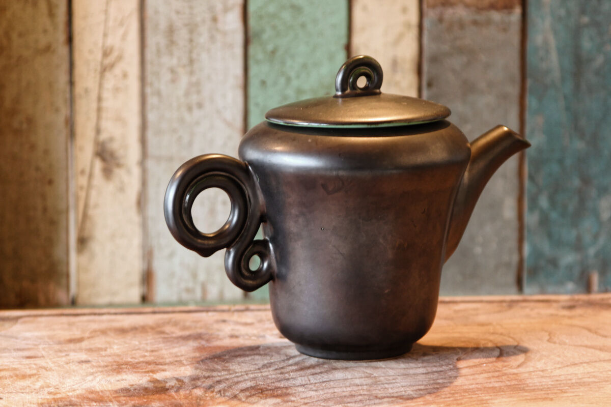 Tea service, 1950s - Accolay's faience