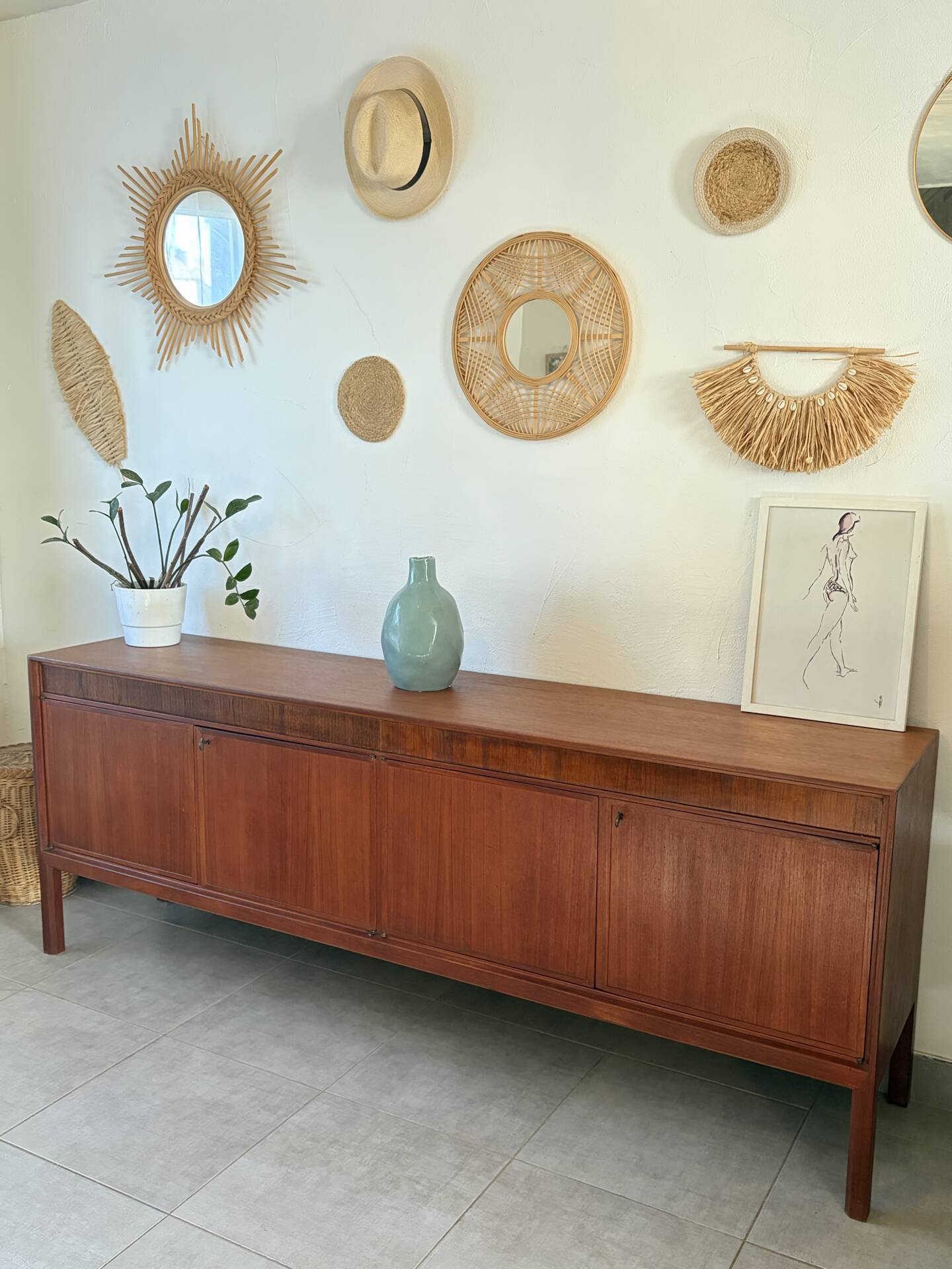1960s vintage enfilade