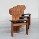 Set of Six 'Africa' Mid-Century Italian Dining Chairs by Scarpa