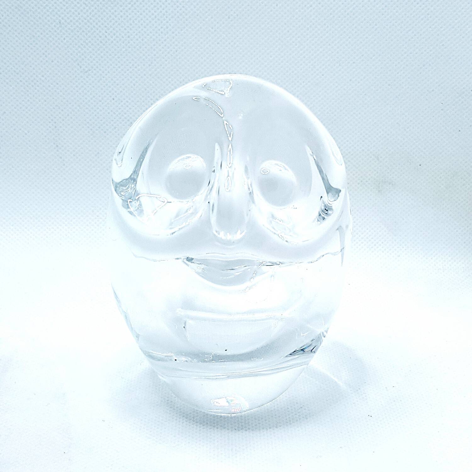 Cendrier hibou en cristal