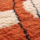 Handmade pure wool rug, size 1.5/2.5 m.