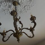 Chandelier in bronze