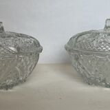 Pair of vintage sugar bowls