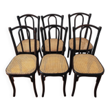 Thonet N°56 new cane chairs