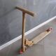 Old wooden scooter