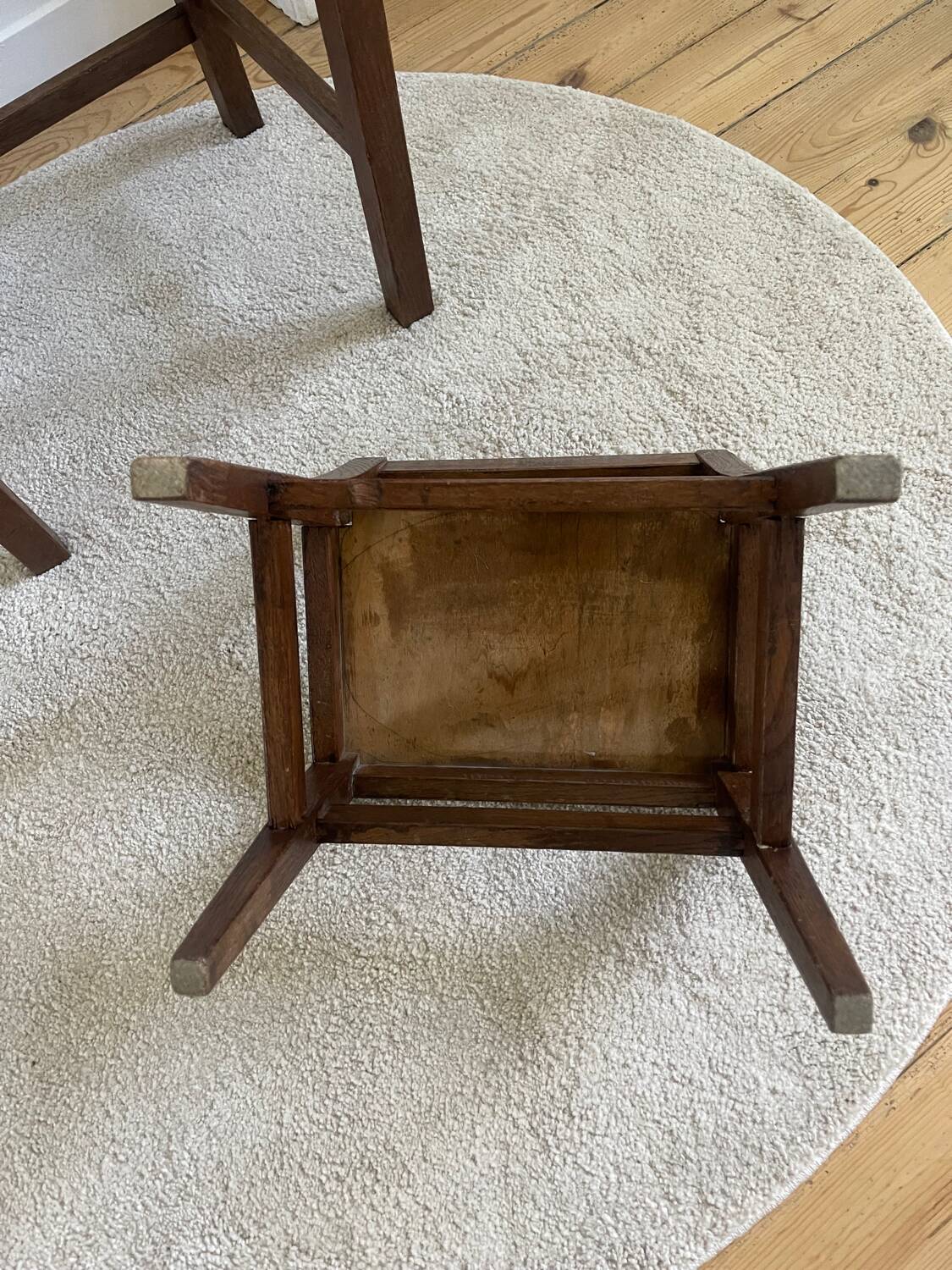School desk and chair from the 1940s/50s.