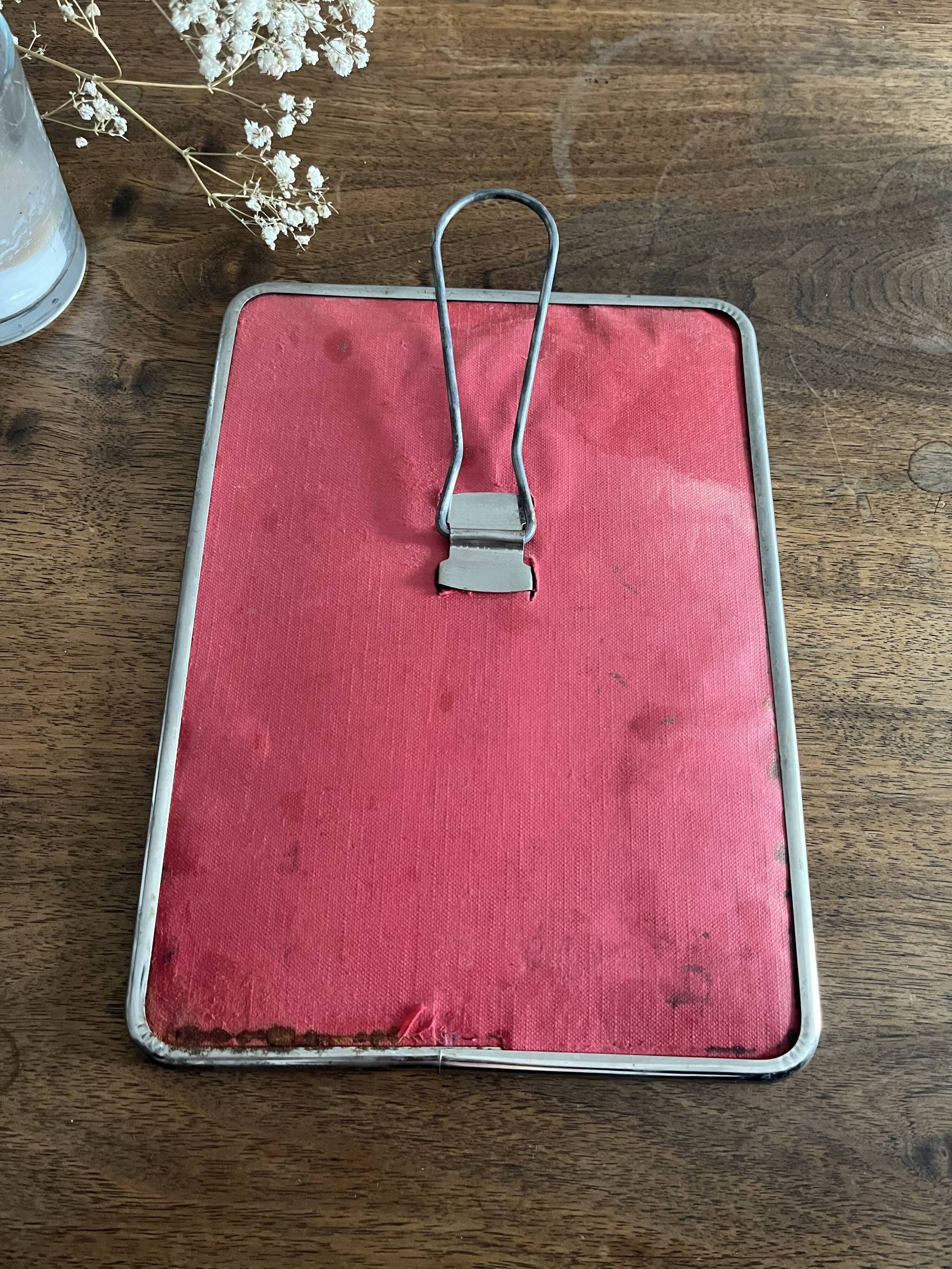 Barber mirror 23 x 17 cm