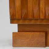 Midcentury Brutalist Oak Sideboard, Belgium